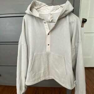 Fabletics Gray Hoodie Shirt